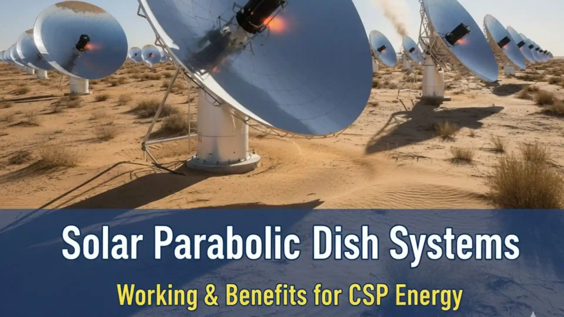 Solar Parabolic Dish Systems: Working & Benefits for CSP Energy