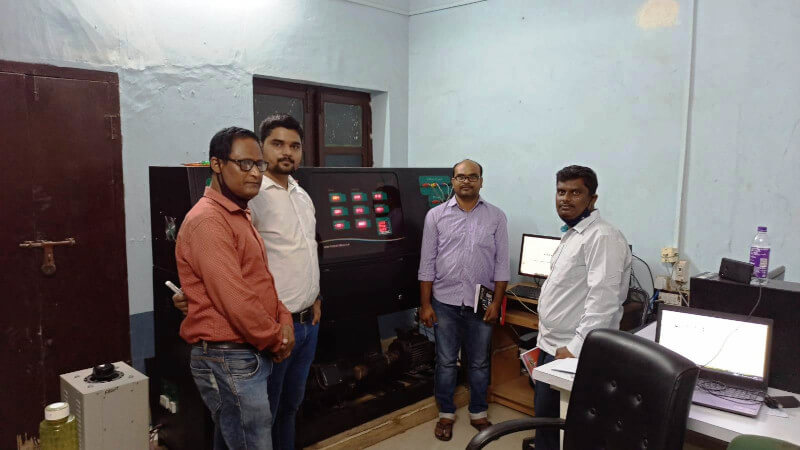 Ecosense installs Wind Turbine Emulator System at Department of Electrical Engineering, Andhra University, Vishakhapatnam