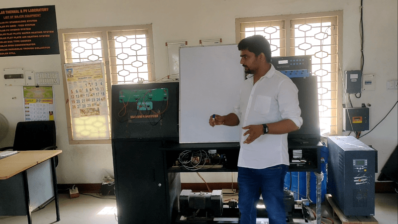 Ecosense Refurbished Renewable Energy Lab at Anna University, Chennai