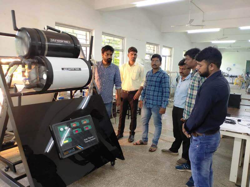 Ecosense installed Renewable Energy Lab at Indian Institute of Technology, Dharwad