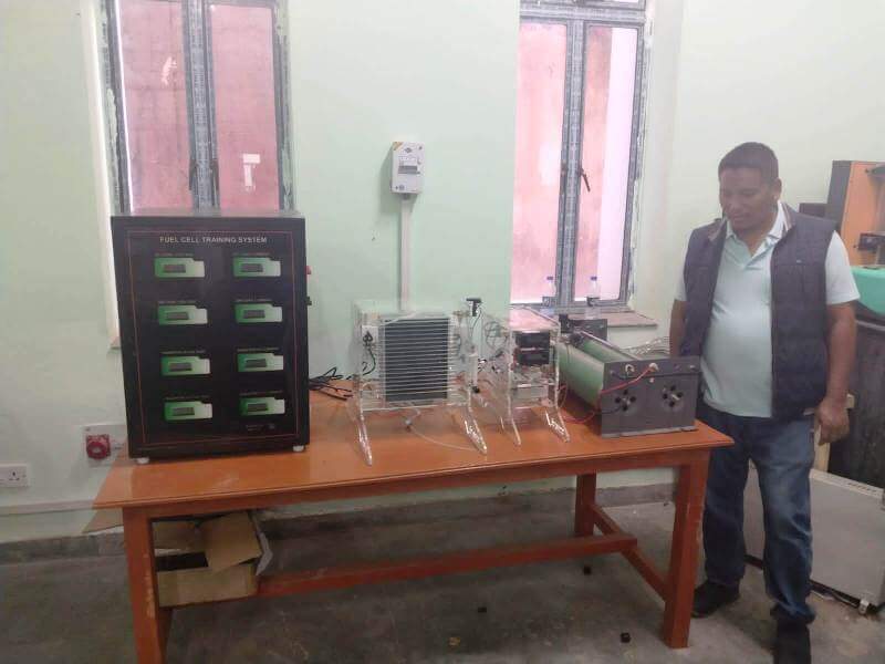 Ecosense installs a Fuel Cell Training System at NIT Arunachal Pradesh
