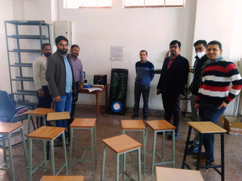 Ecosense installs Solar PV Training and Research System at SKIT Jaipur
