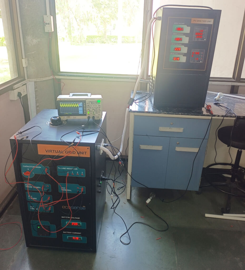 Ecosense Supplied Solar PV Grid-Tied Training System at SMVDU, Katra