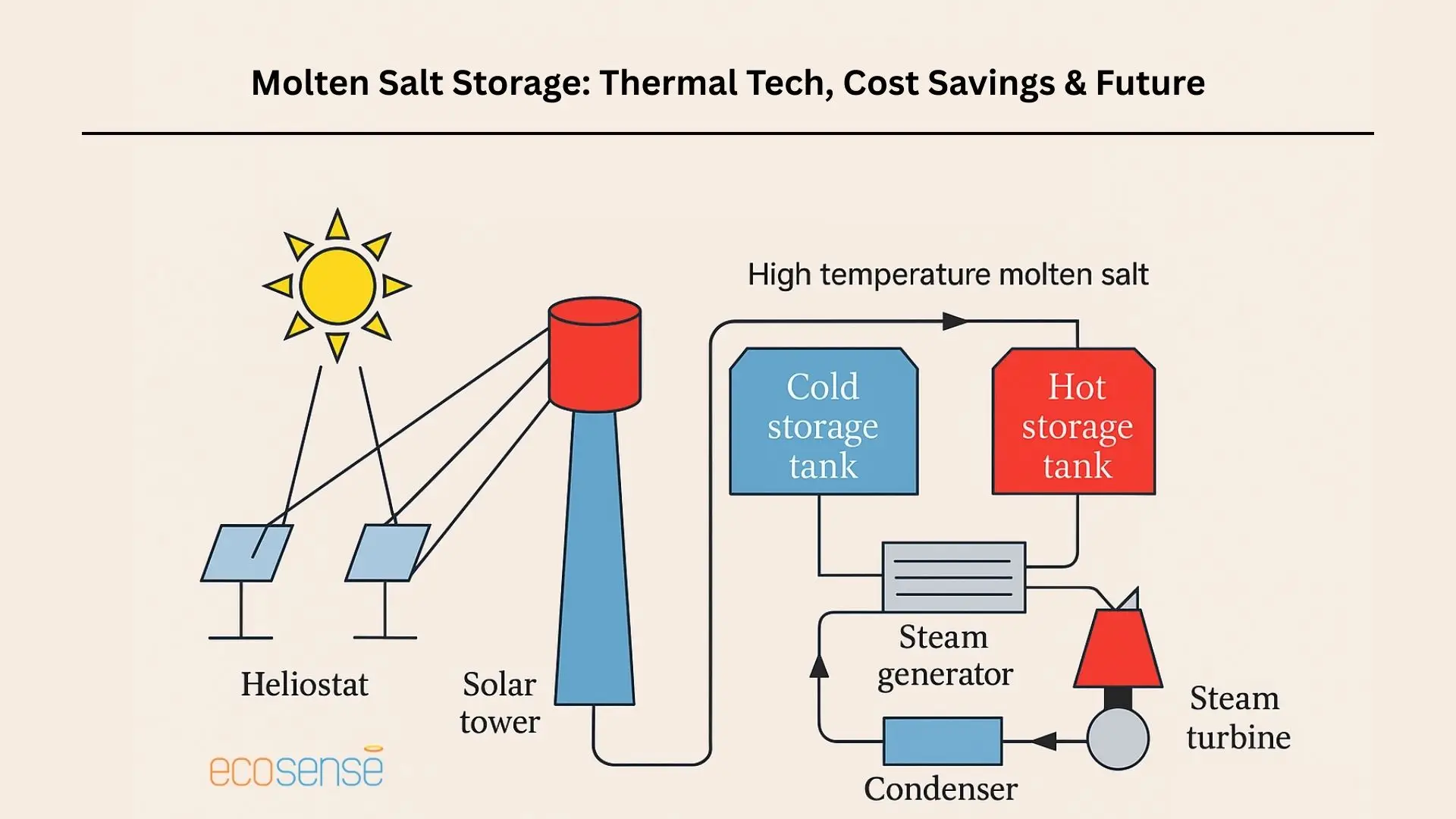 Molten Salt Storage: Thermal Tech, Cost Savings & Future