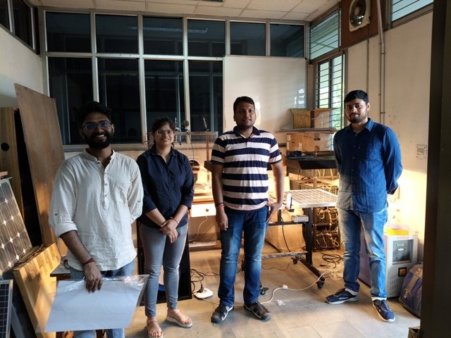 Ecosense installed Solar PV training and Research System at IIT Delhi