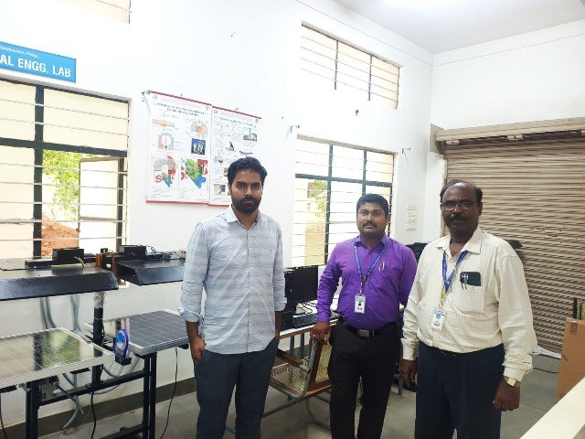 Ecosense installed Solar PV Training and Research System at JNNCE Shimoga