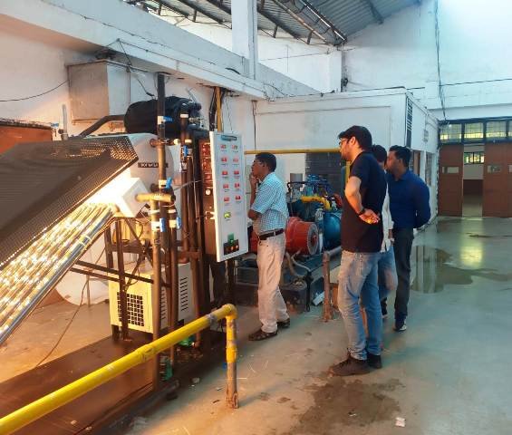 Ecosense installed ETC Characterisation System at MANIT, Bhopal