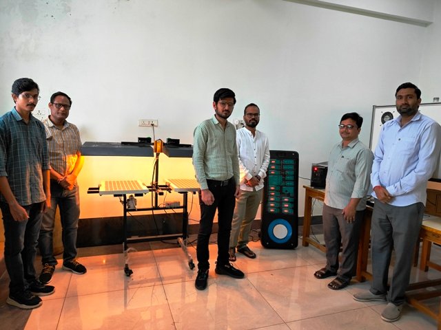 Ecosense installed Solar PV Training and Research System at NIT Warangal