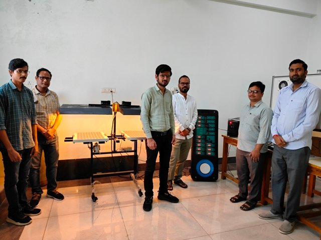 Ecosense installed Solar PV Training and Research System at NIT Warangal
