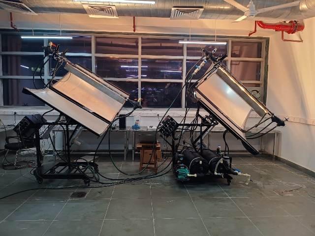 Ecosense installs Solar Concentrator Training System at IIT Kanpur