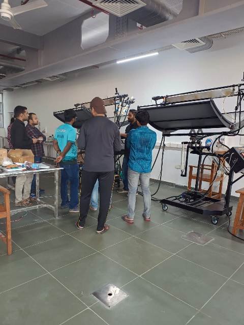 Ecosense installs Solar Concentrator Training System at IIT Kanpur