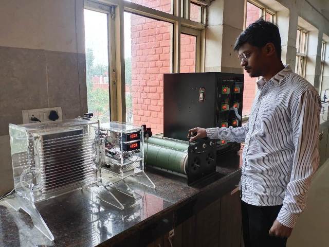 J.C. Bose University of Science and Technology, Faridabad welcomes Renewable Energy Lab, supplied by Ecosense.
