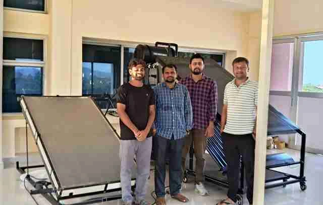 Ecosense supplied Multi Collector Solar Thermal Characterization System at IIT Guwahati
