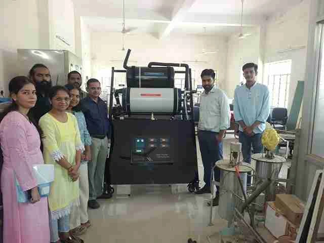 Ecosense installed Solar Thermal Training System at CTAE, Udaipur