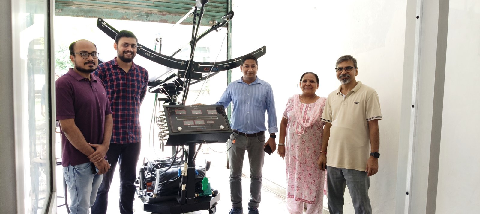 Ecosense supplied Solar PV and Solar Thermal Systems to NIT Jalandhar