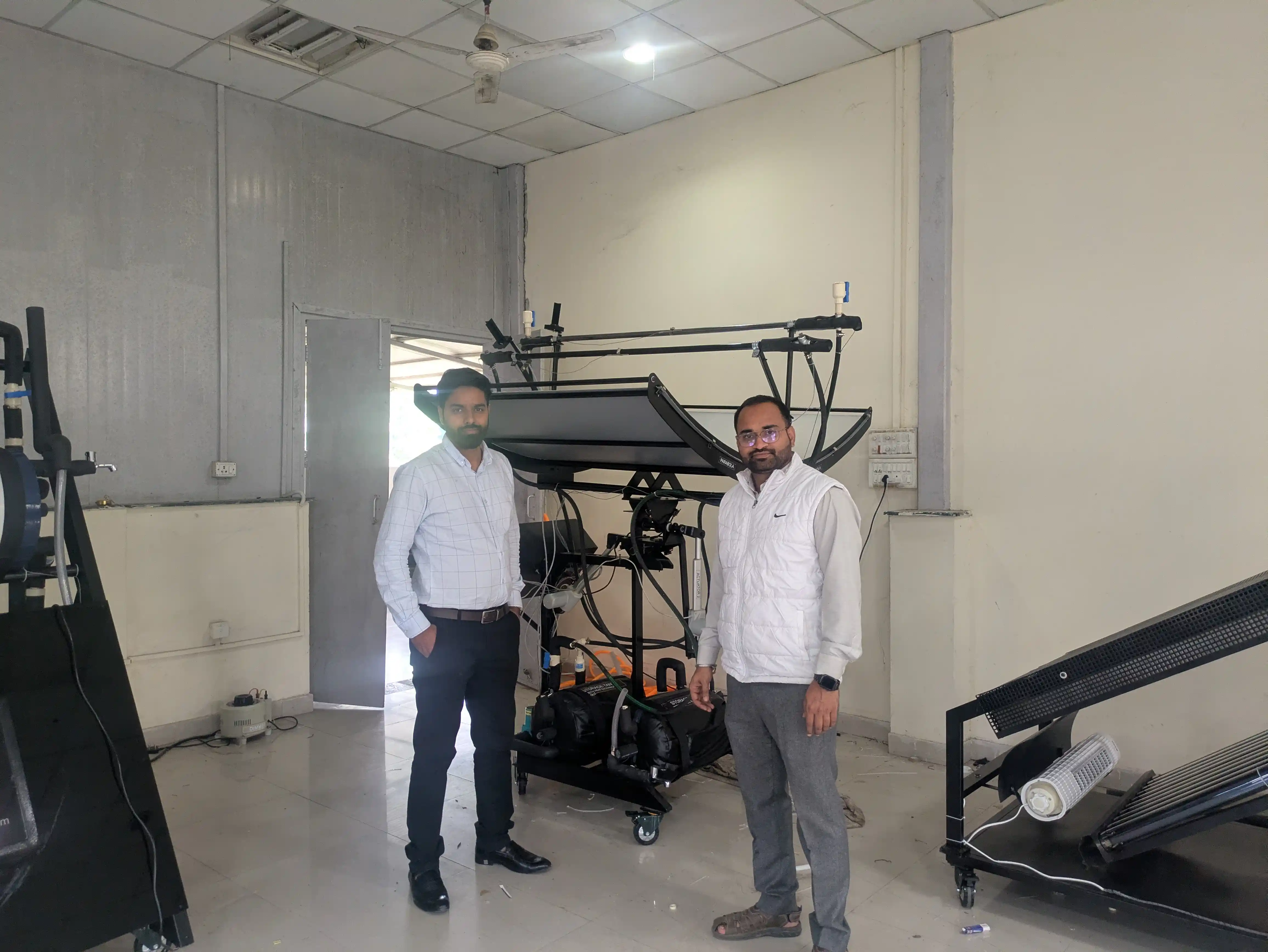 Solar PV, Solar Thermal & Wind Energy Lab Installation at MANIT Bhopal