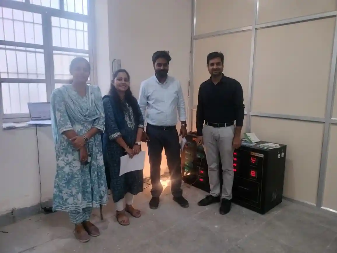 Solar PV & Thermal Training Systems Installation at MBM University, Jodhpur