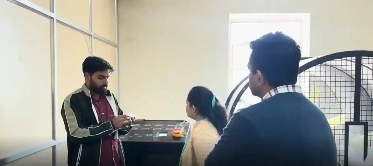 Wind Energy Training System Installation at MBM University, Jodhpur