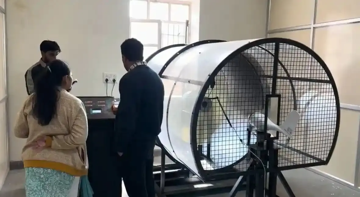 Wind Energy Training System Installation at MBM University, Jodhpur