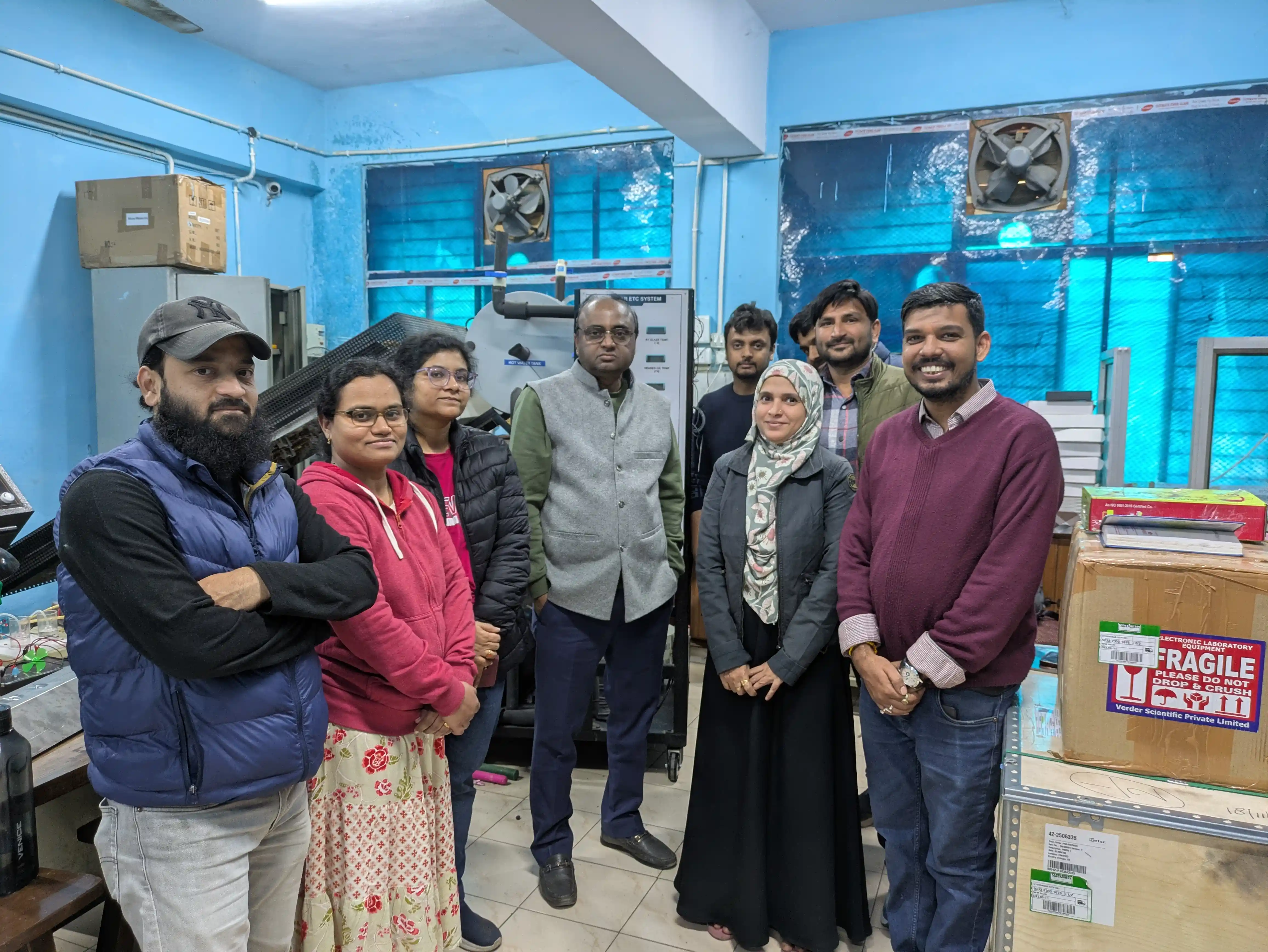 Renewable Energy Lab Installation at Jamia Millia Islamia