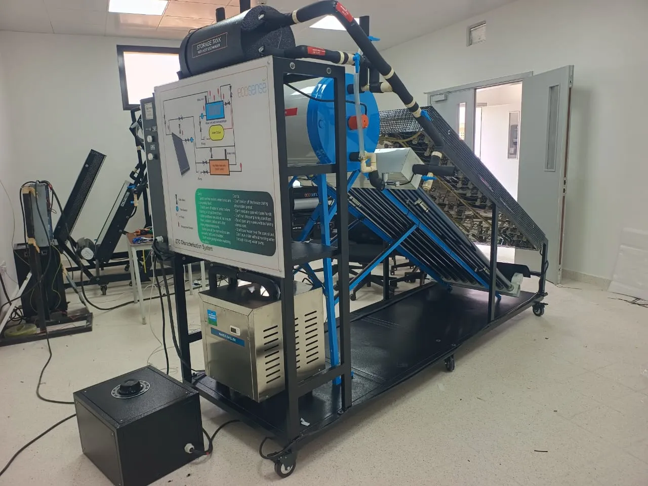 Solar Thermal Lab Installation at Sultan Qaboos University, Oman