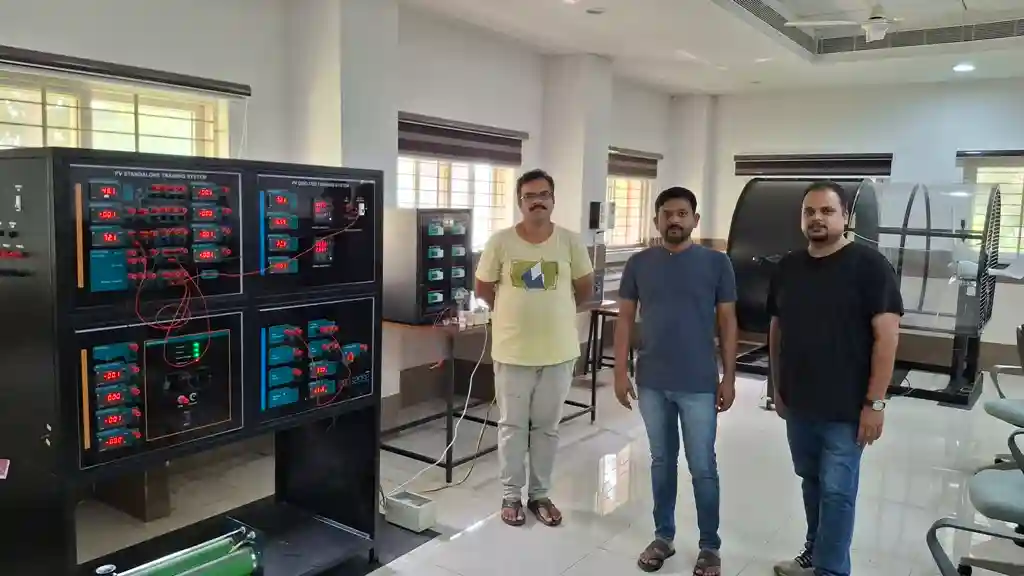 Renewable Energy Lab installation at NIT, AP