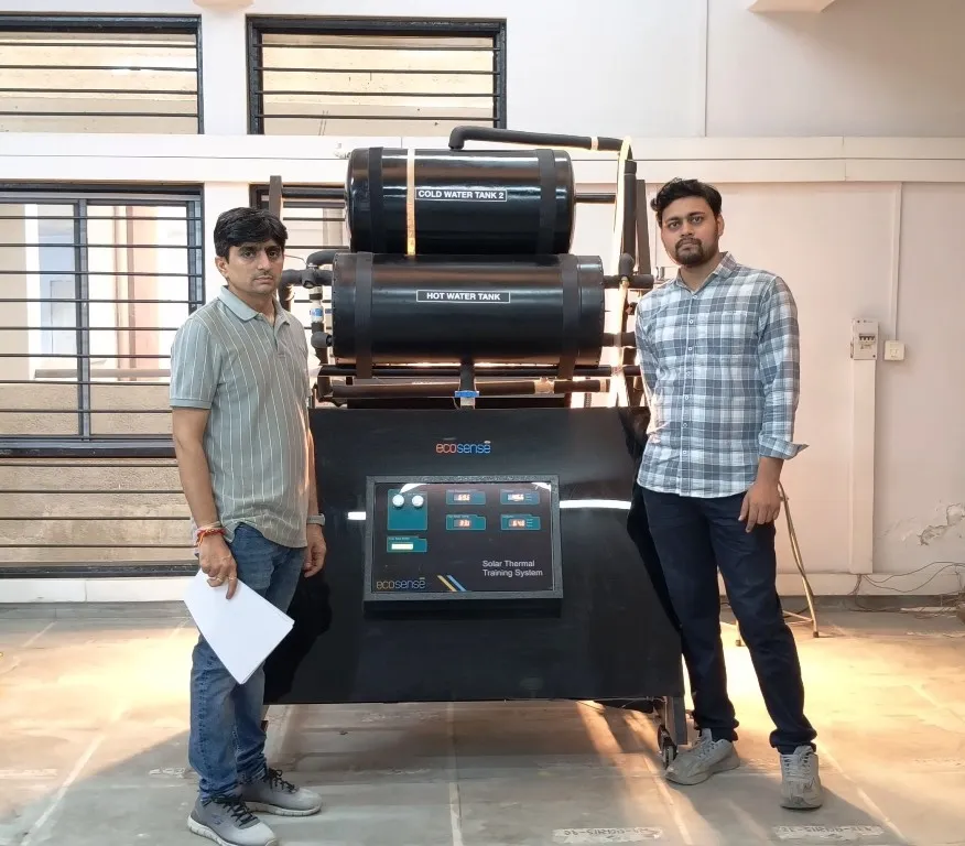 Solar PV and Thermal Lab Installation at GEC Valsad