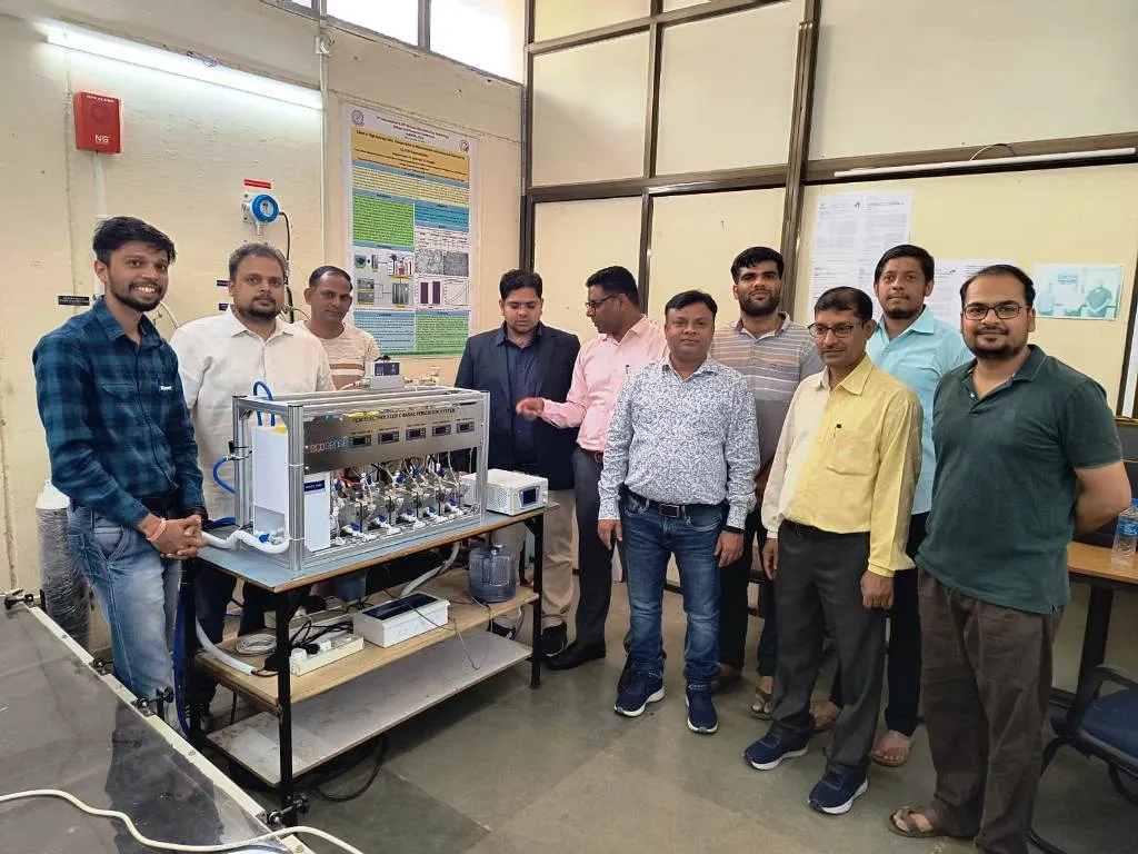 PEM Electrolyzer Characterization System Installation at IIITDM Jabalpur