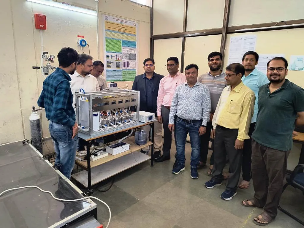 PEM Electrolyzer Characterization System Installation at IIITDM Jabalpur