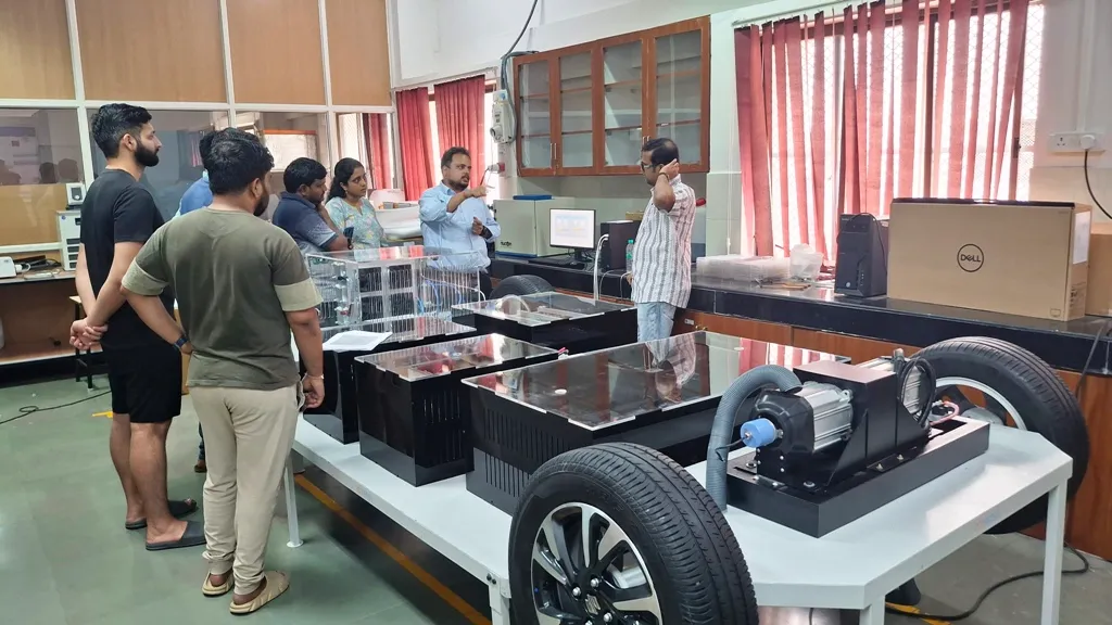Fuel Cell EV Drive Train System Installation at BITS Hyderabad