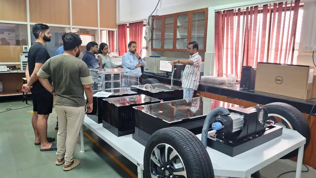 Fuel Cell EV Drive Train System Installation at BITS Hyderabad