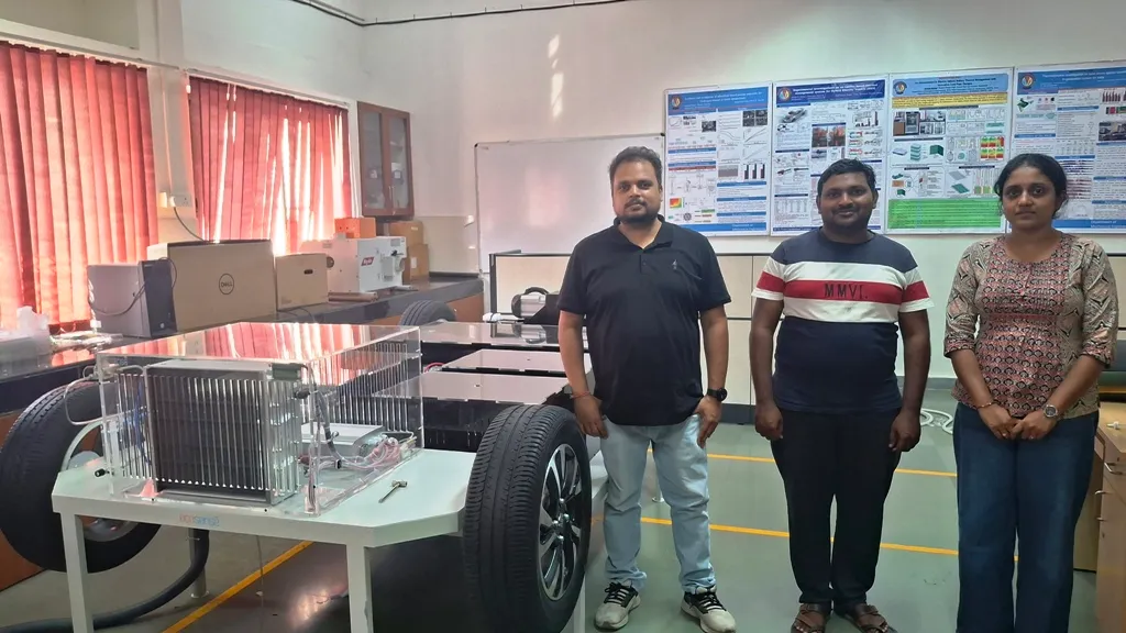 Fuel Cell EV Drive Train System Installation at BITS Hyderabad