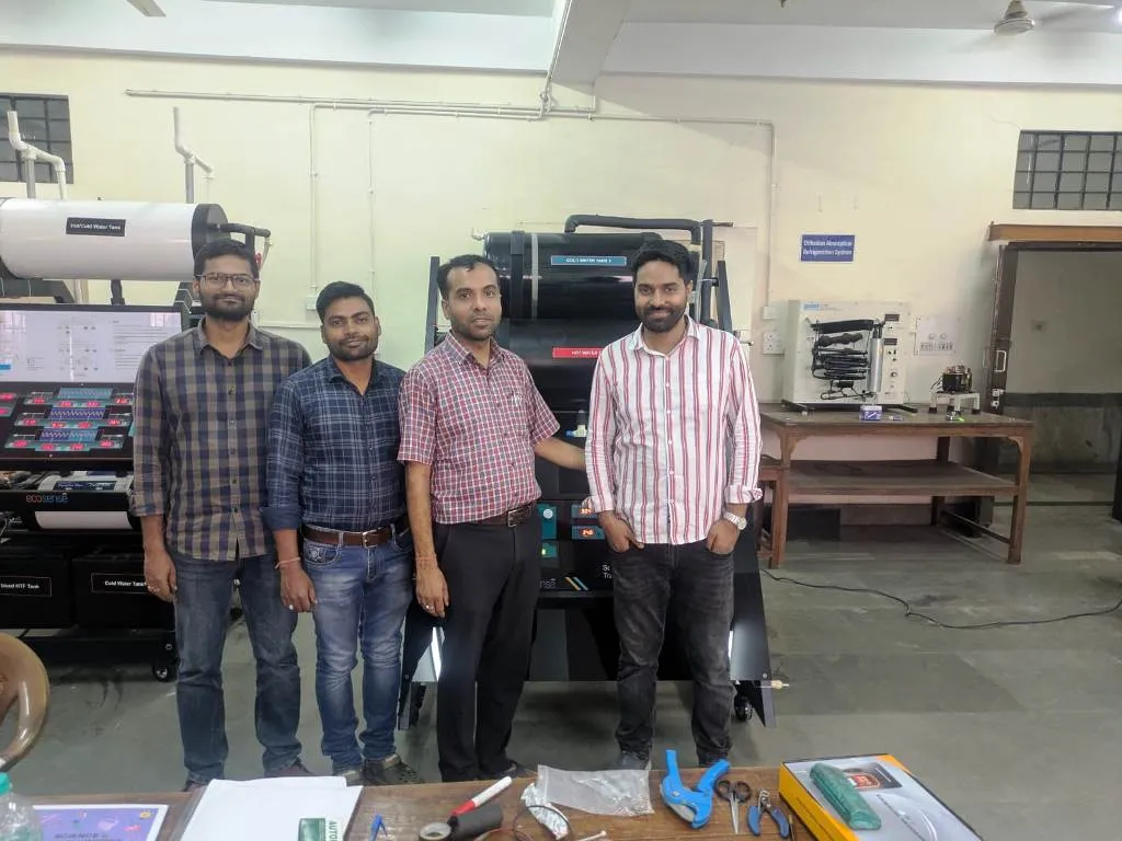 Solar Thermal Energy Storage System Installed at IIT (ISM) Dhanbad