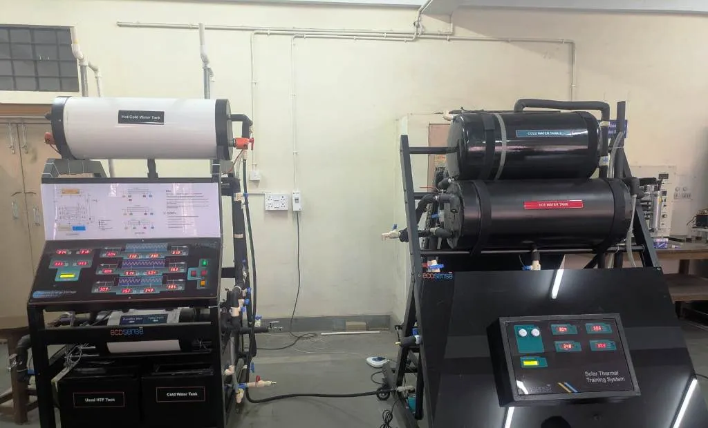 Solar Thermal Energy Storage System Installed at IIT (ISM) Dhanbad