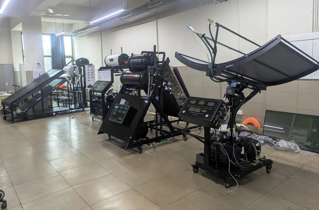 Solar Thermal Lab Installation at IIT Bhilai
