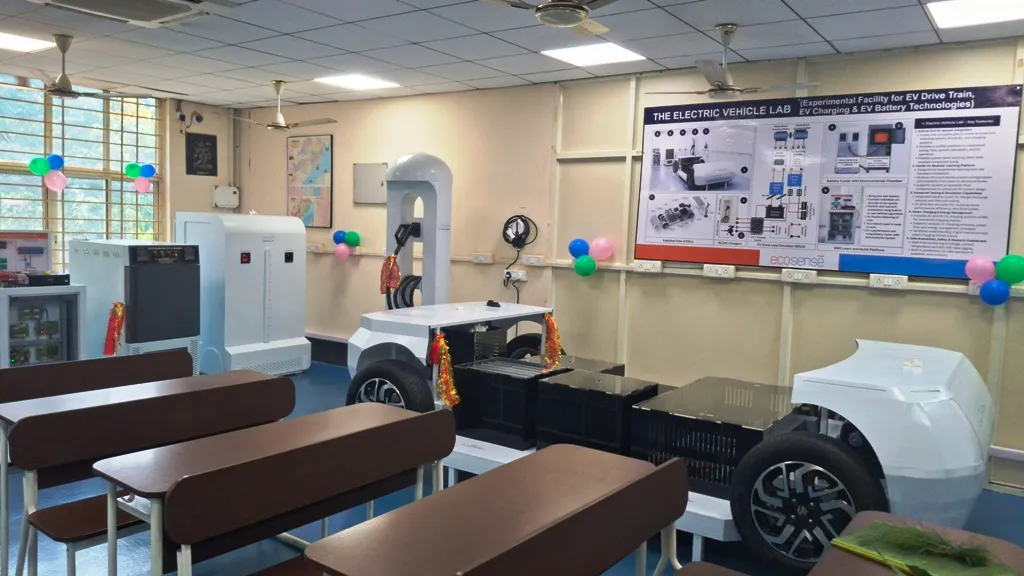 Ecosense Installed  EV Lab at Central Tool Room & Training Centre (CTTC) Bhubaneswar