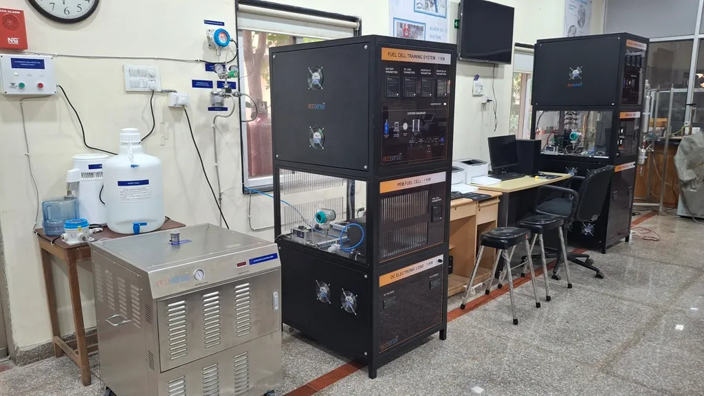 Ecosense Installs Green Hydrogen Lab at Gati Shakti Vishwavidyalaya