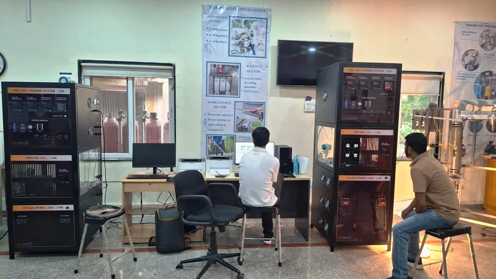 Ecosense Installs Green Hydrogen Lab at Gati Shakti Vishwavidyalaya