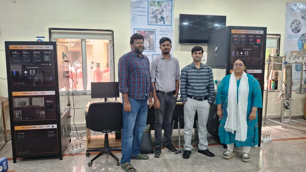 Ecosense Installs Green Hydrogen Lab at Gati Shakti Vishwavidyalaya