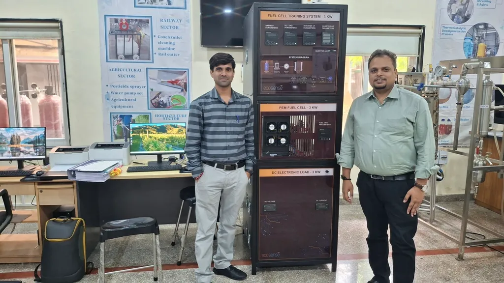 Ecosense Installs Green Hydrogen Lab at Gati Shakti Vishwavidyalaya