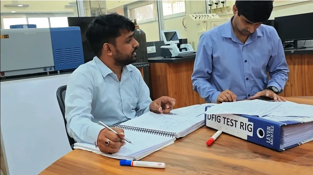 DFIG Wind Turbine Emulator Installation at Gati Shakti Vishwavidyalaya