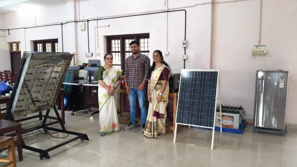Solar Energy Training Systems Installation at Mar Athanasius College